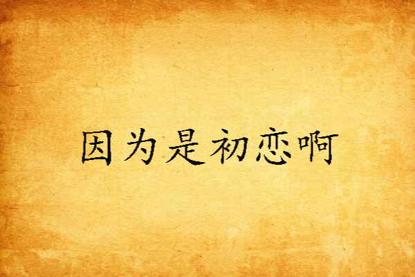 因為是初戀啊 因為是初戀啊