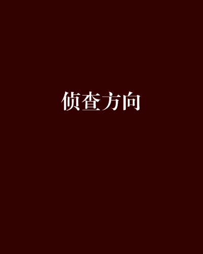 偵查方向 偵查方向