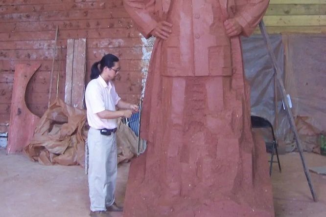 趙小月(中國職業雕塑家、書畫家、國家高級環藝師)