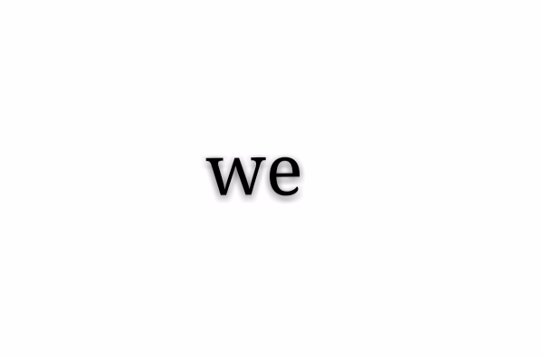 we(英文單詞)