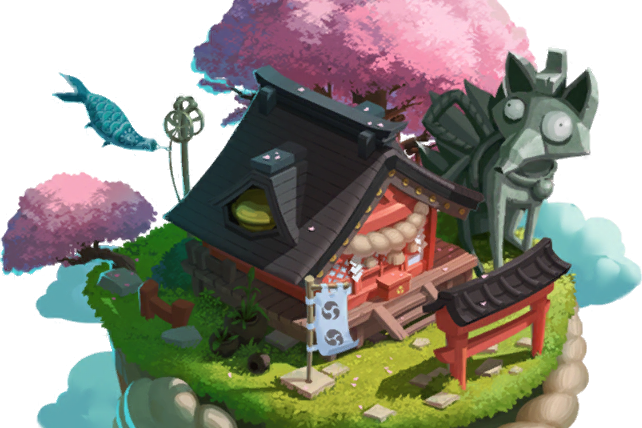 平安時代(《植物大戰殭屍2》中的遊戲場景) 平安時代(《植物大戰殭屍2》中的遊戲場景)