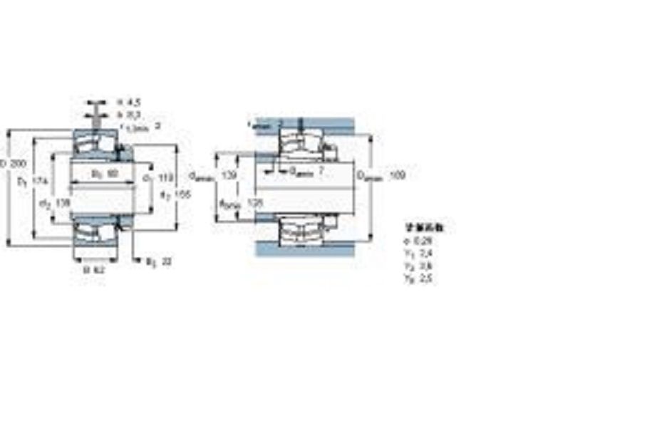 SKF 23124CCK-W33+H3124軸承 SKF 23124CCK-W33+H3124軸承