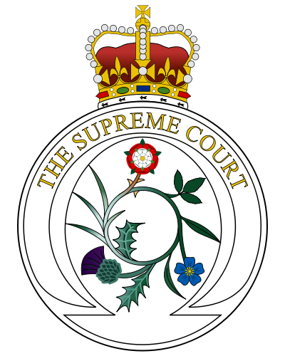 英國最高法院徽章