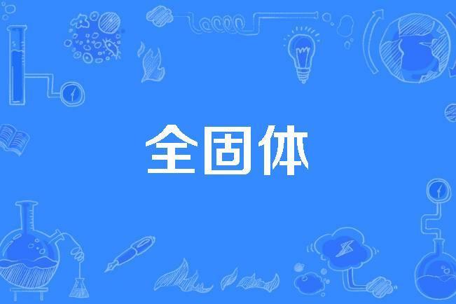 全固體 全固體
