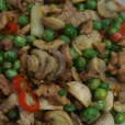 青豆燒口蘑 青豆燒口蘑