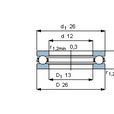 SKF-51101軸承 SKF-51101軸承