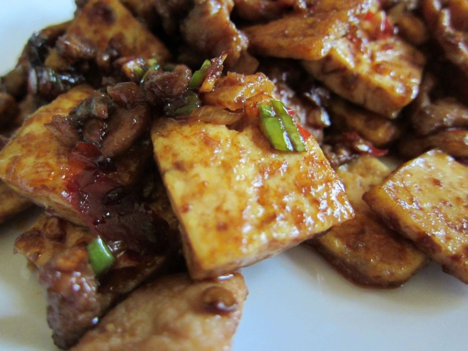 肉末豆腐乾 肉末豆腐乾
