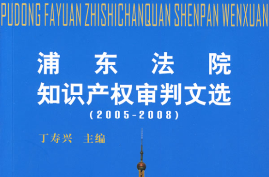 浦東法院智慧財產權審判文選