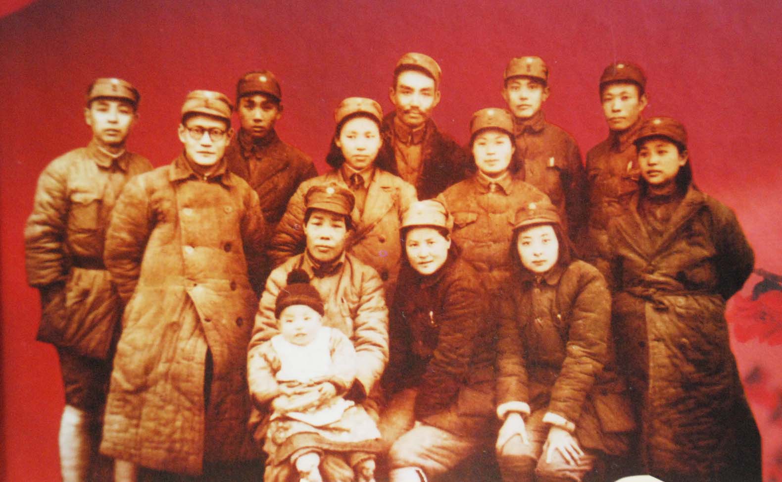 1945年1月新四軍五師駐地後左一劉少卿
