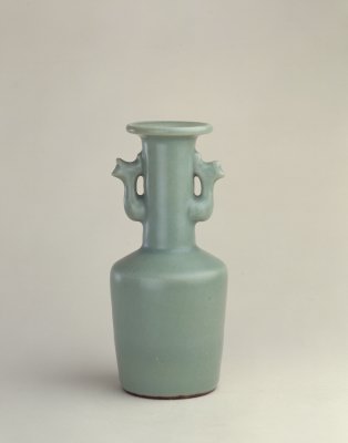 龍泉窯青釉鳳耳瓶