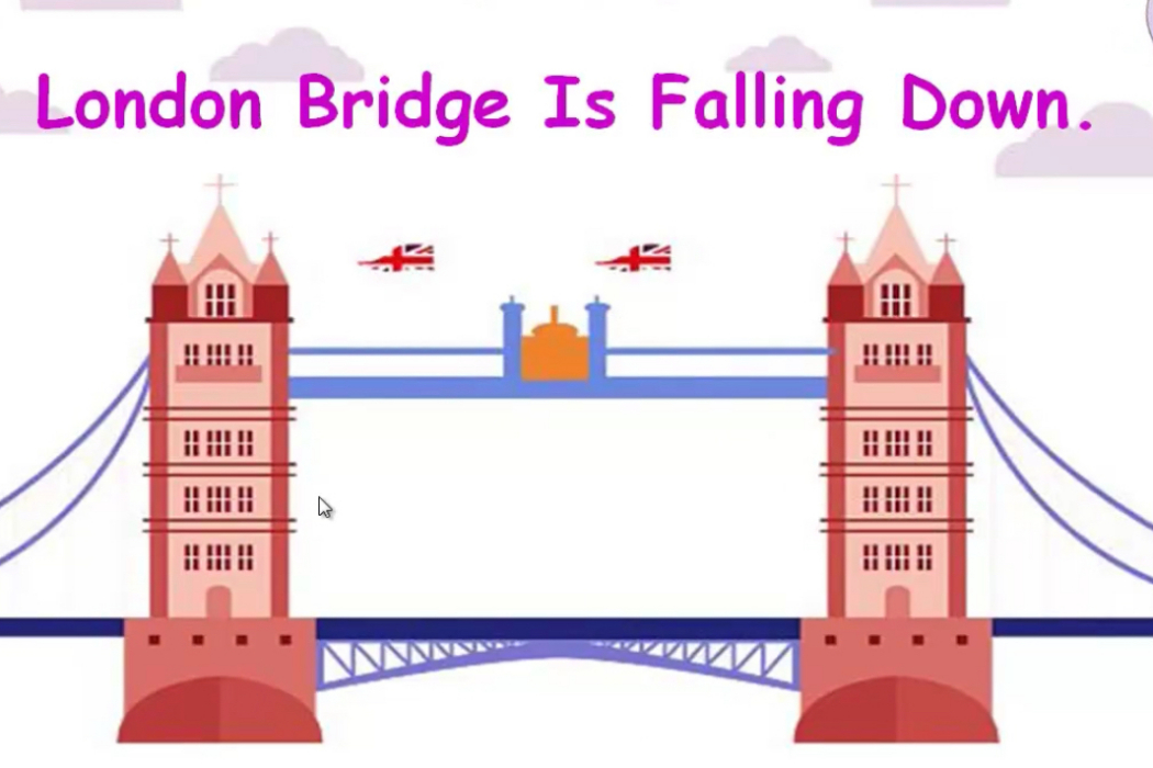 London bridge is falling down. London bridge is falling down.