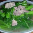瘦肉青菜 瘦肉青菜