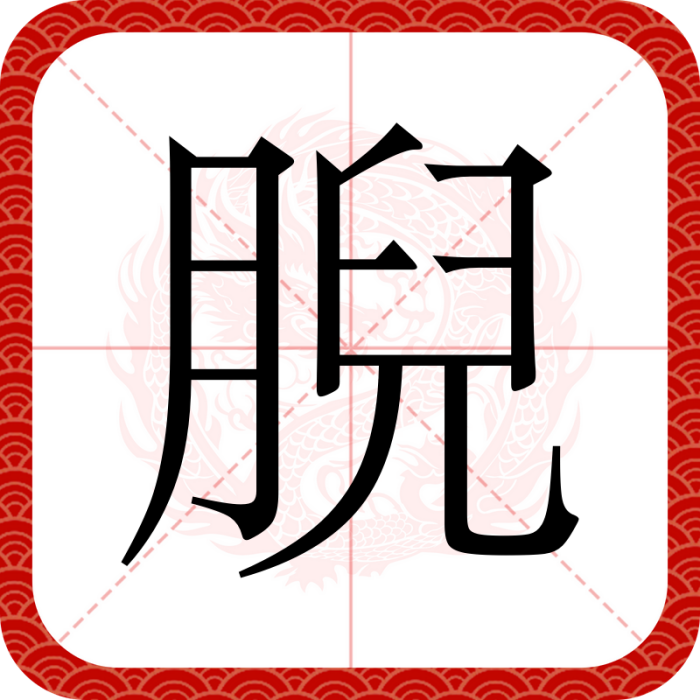 腉 腉