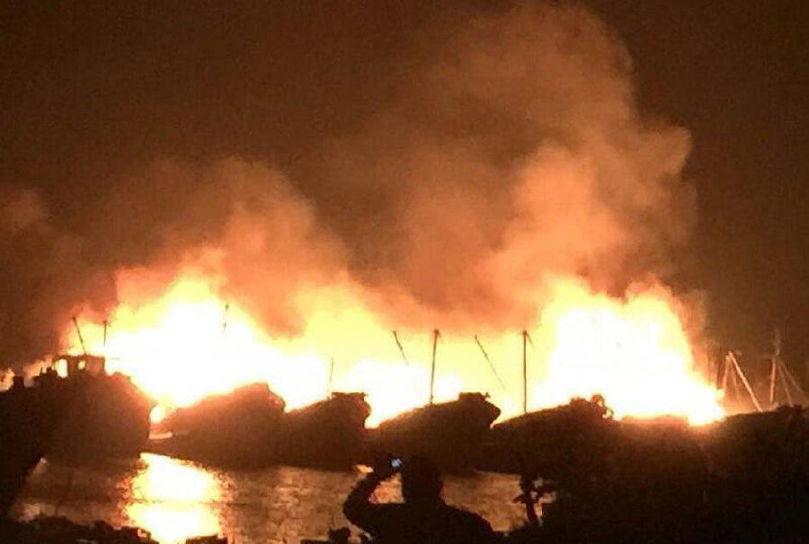 10·14汕頭漁船火災事故