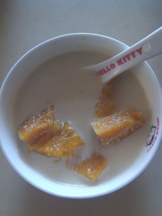 椰汁燉南瓜 椰汁燉南瓜