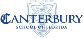 佛羅里達坎特伯雷學校logo