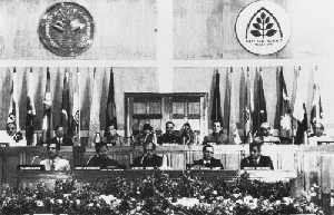 第一屆南盟首腦會議在孟加拉國首都達卡開幕