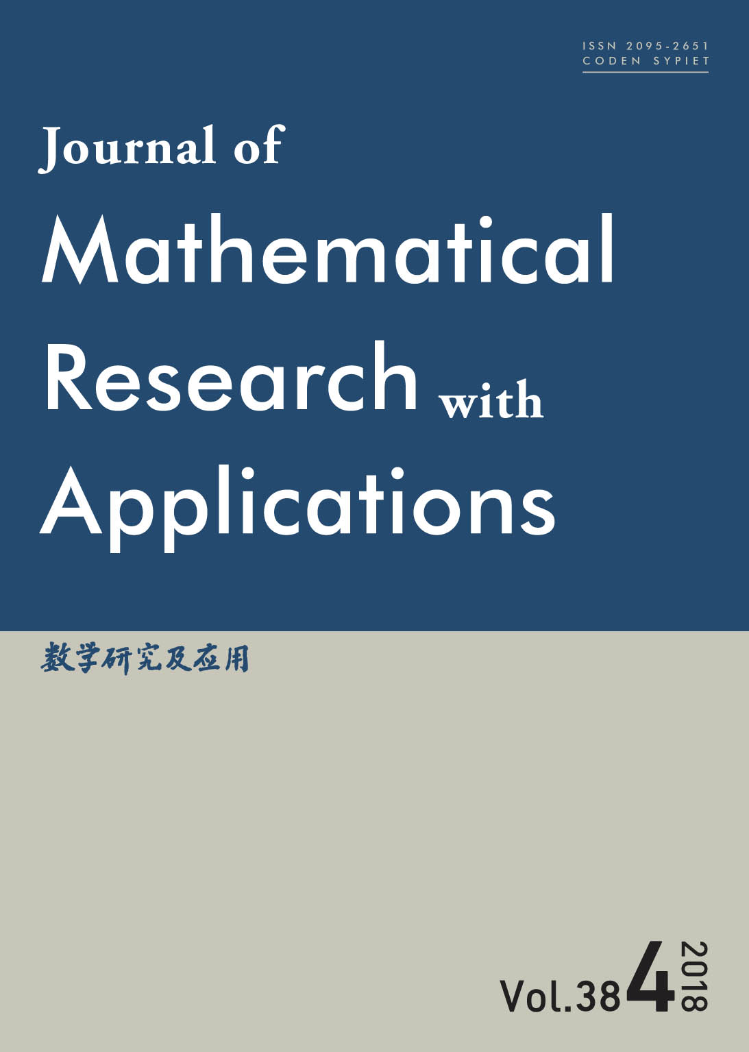 Journal of Mathematical Research with Applications