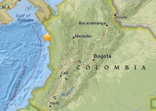 3·21哥倫比亞海域地震