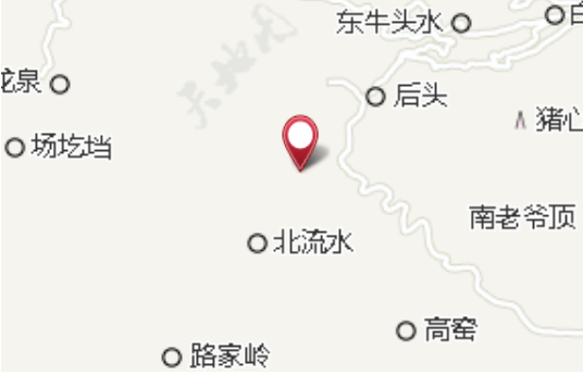 北流水溝口 北流水溝口