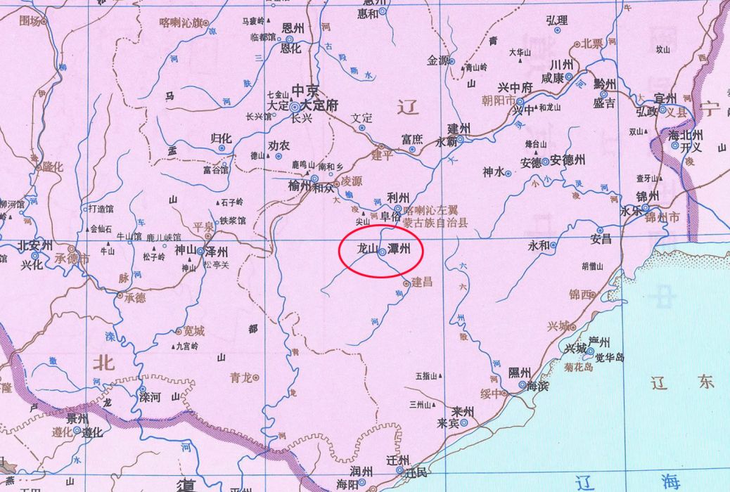 龍山縣(遼寧省朝陽市喀左縣歷史政區) 龍山縣(遼寧省朝陽市喀左縣歷史政區)