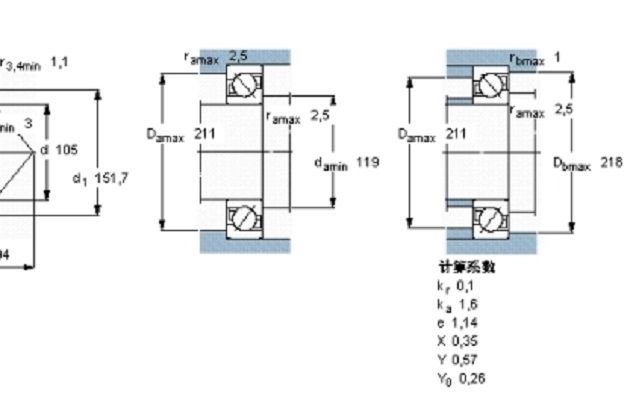 SKF 7321BECBM軸承