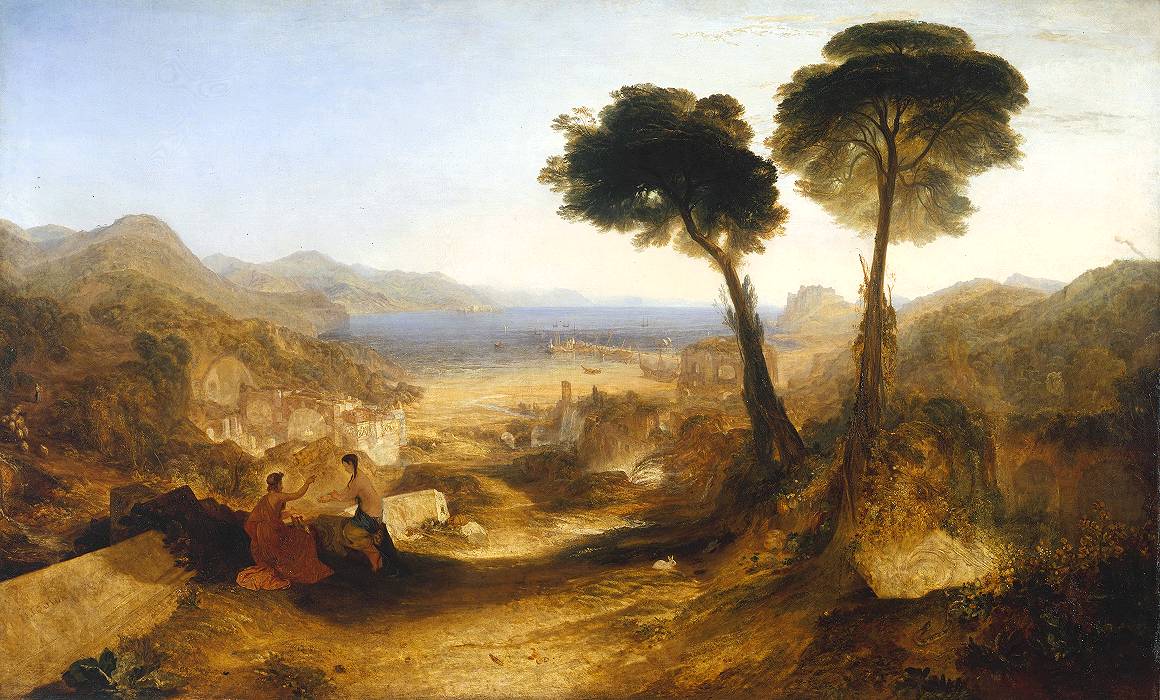 透納1823年的《貝亞灣，阿波羅與女先知》