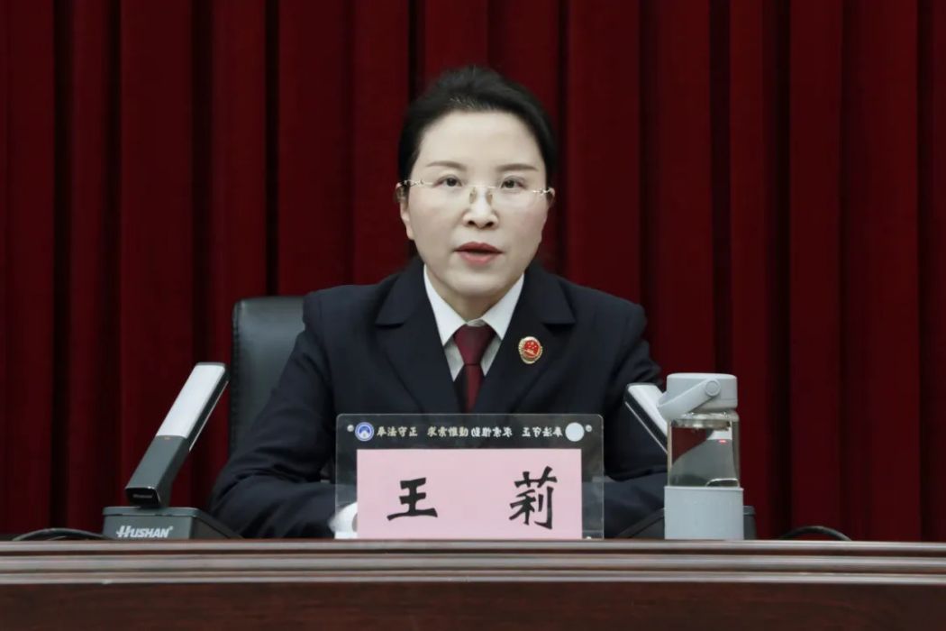 王莉(湖北省荊州市人民檢察院副檢察長、代理檢察長)