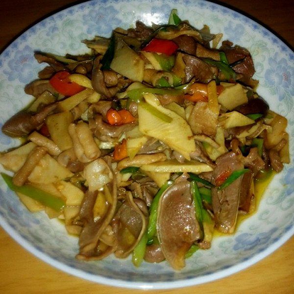 筍炒雜 筍炒雜