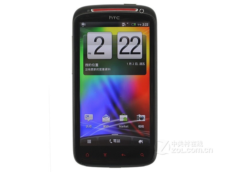 HTC G18（Sensation XE）手機正面圖