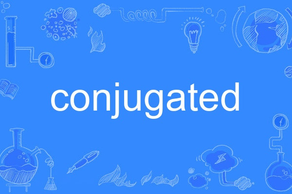 conjugated conjugated