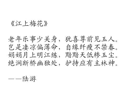 江上梅花 江上梅花