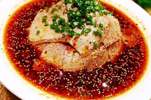 紅油白肉