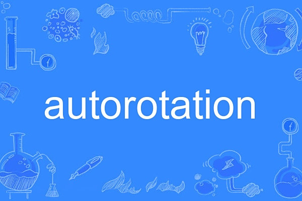 autorotation