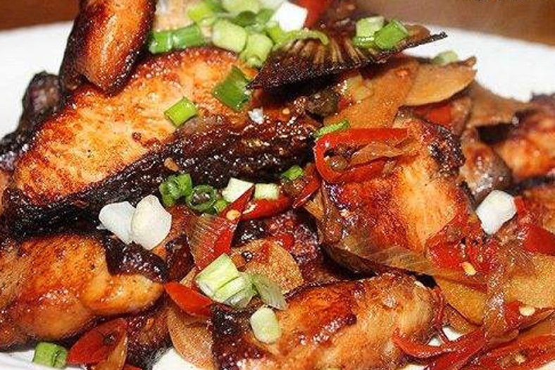 乾燒臘魚 乾燒臘魚