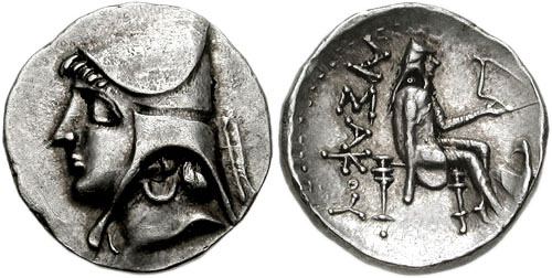 阿爾沙克二世發行的錢幣