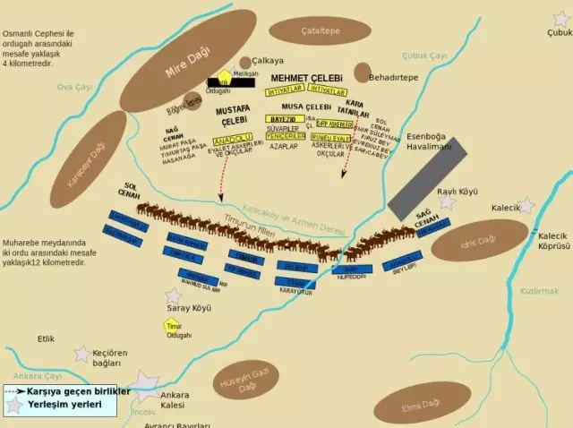安卡拉之戰--一場中亞與西亞蒙古突厥勢力的大亂鬥