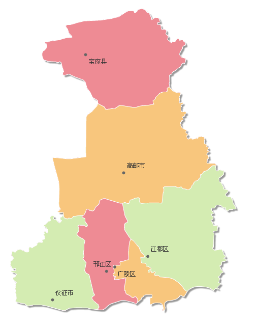 揚州市行政區劃