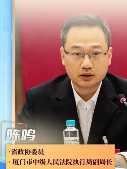 陳鳴(福建省政協委員、廈門市中級人民法院執行局副局長) 陳鳴(福建省政協委員、廈門市中級人民法院執行局副局長)