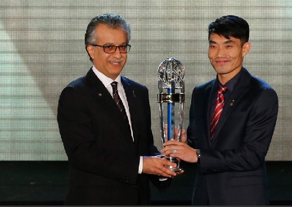 鄭智榮膺2013年亞洲足球先生
