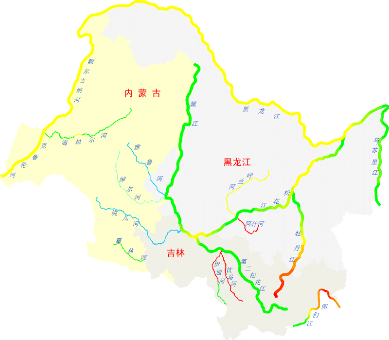 松花江水系