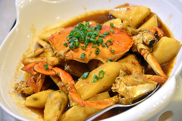 蟹肉炒山藥 蟹肉炒山藥