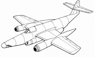 F-89E 單座護航戰鬥機