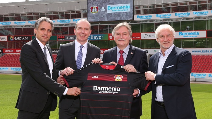 德國Barmenia保險公司成為勒沃庫森新贊助商