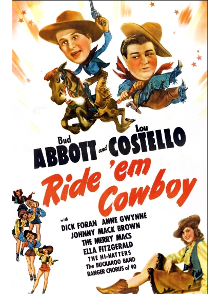 Ride \x27Em Cowboy(美國1942年Arthur Lubin執導的電影) Ride \x27Em Cowboy(美國1942年Arthur Lubin執導的電影)