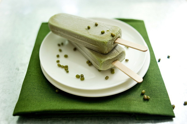 自製涼爽綠豆冰棍，