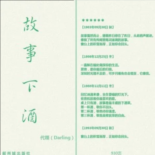 故事下酒 故事下酒