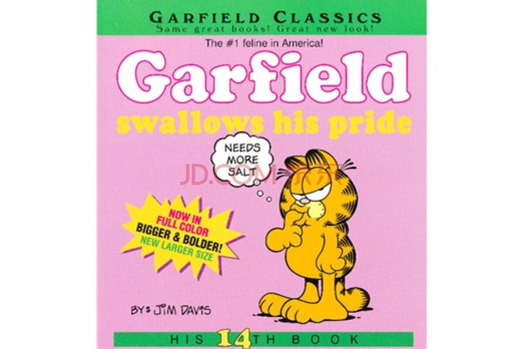 Garfield Swallows His Pride Garfield Swallows His Pride