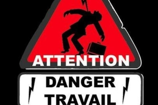Attention danger travail Attention danger travail