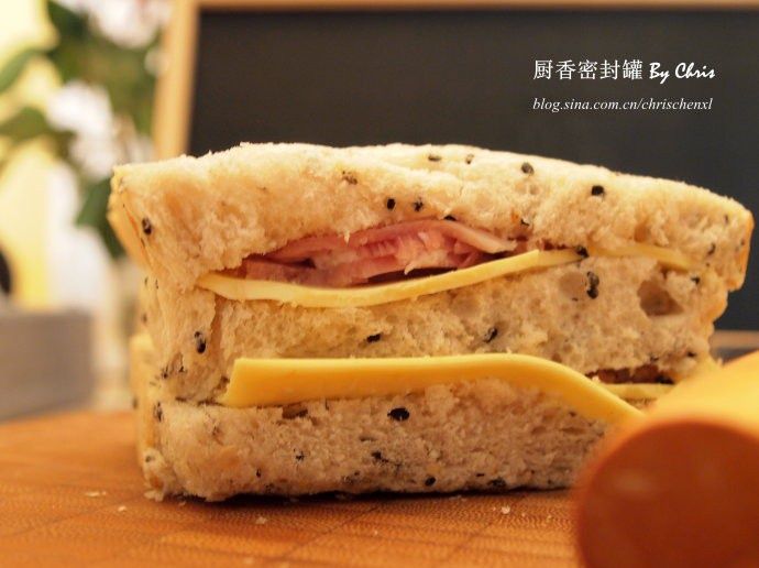 芝麻全麥吐司 芝麻全麥吐司